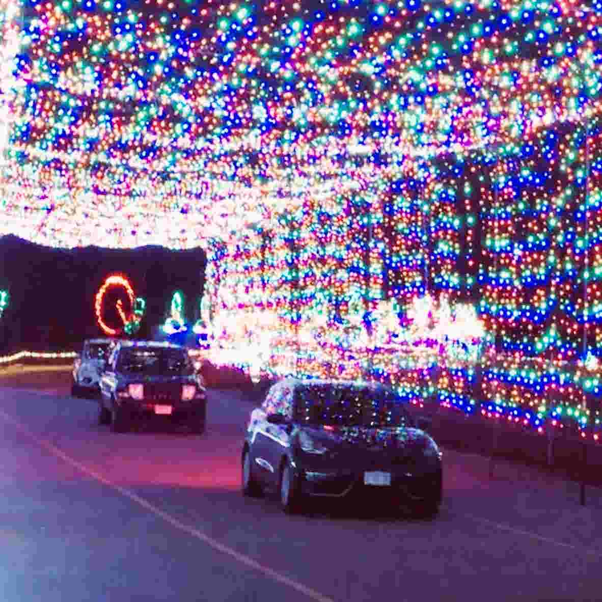 Gillette Stadium Making The Season Bright With Magic Of Lights