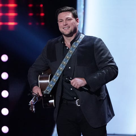 Ian Flanigan of Saugerties performs during his "Bl