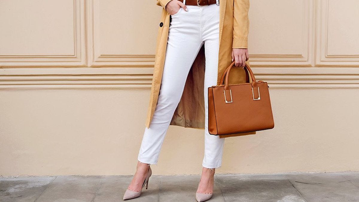 michael kors black white and brown bag