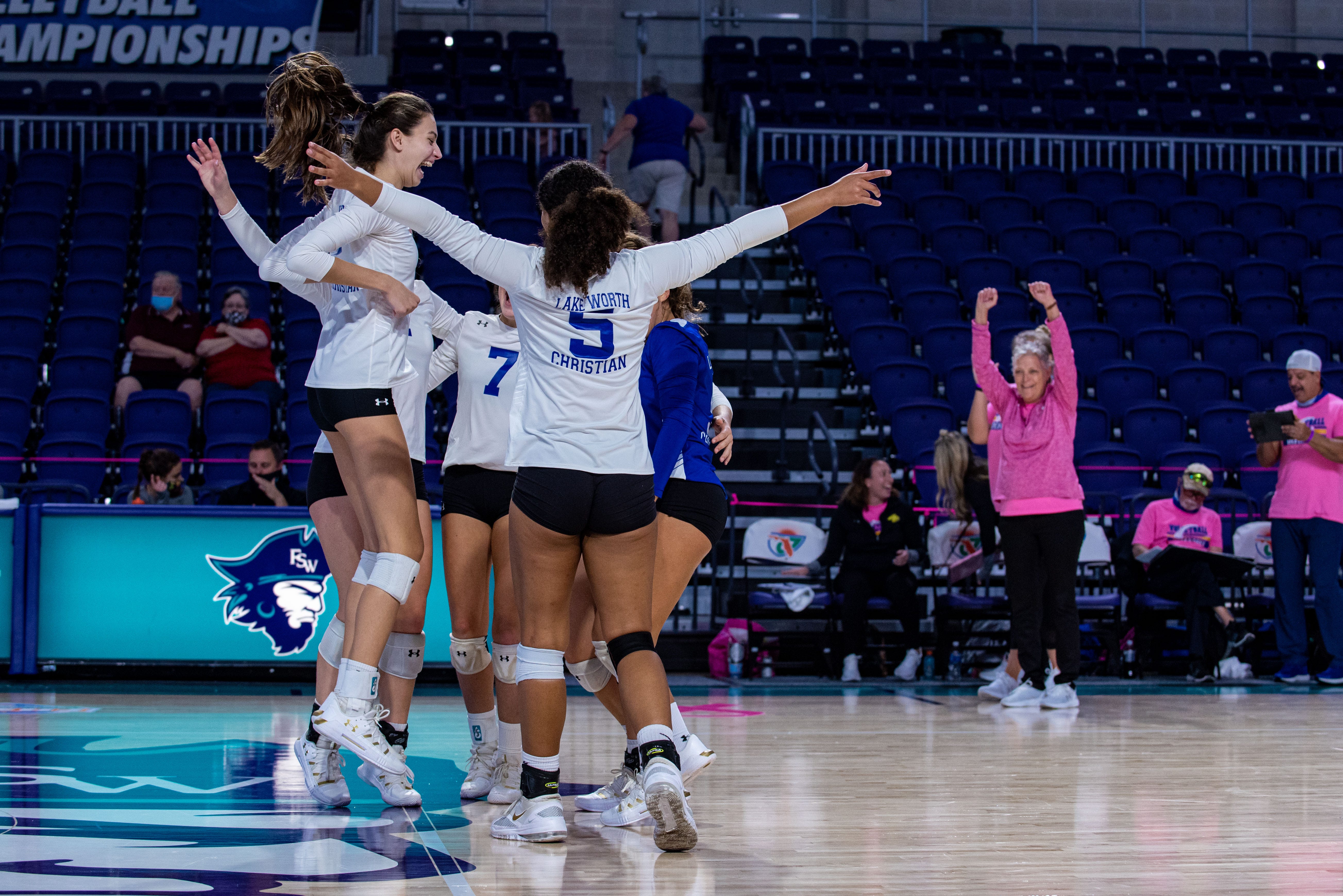 Lake Worth Christian repeats as volleyball champs