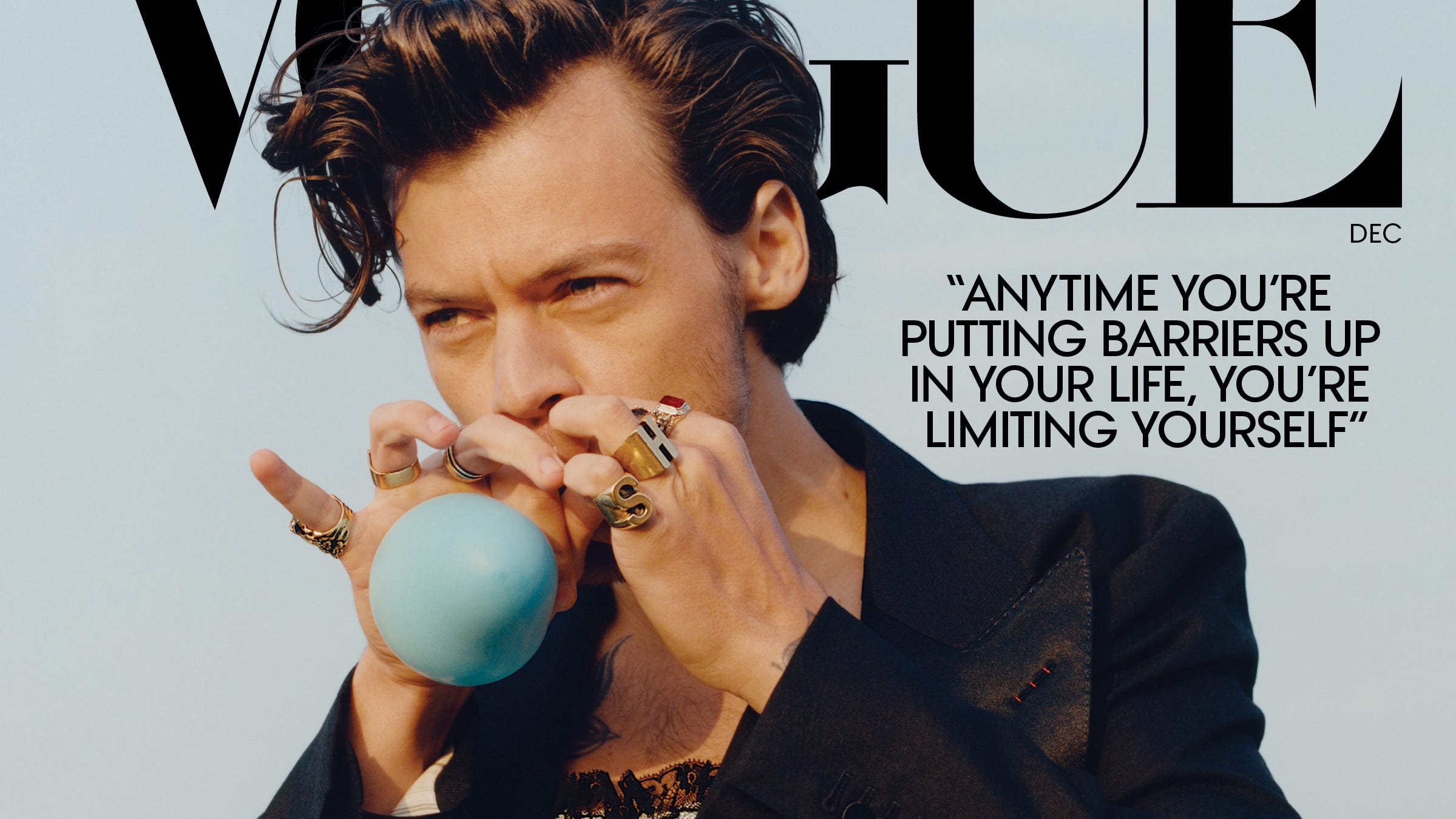 Harry Styles Makes History As First Solo Man To Grace Vogue Cover Harry Styles Makes History As First Solo Man To Grace Vogue Cover