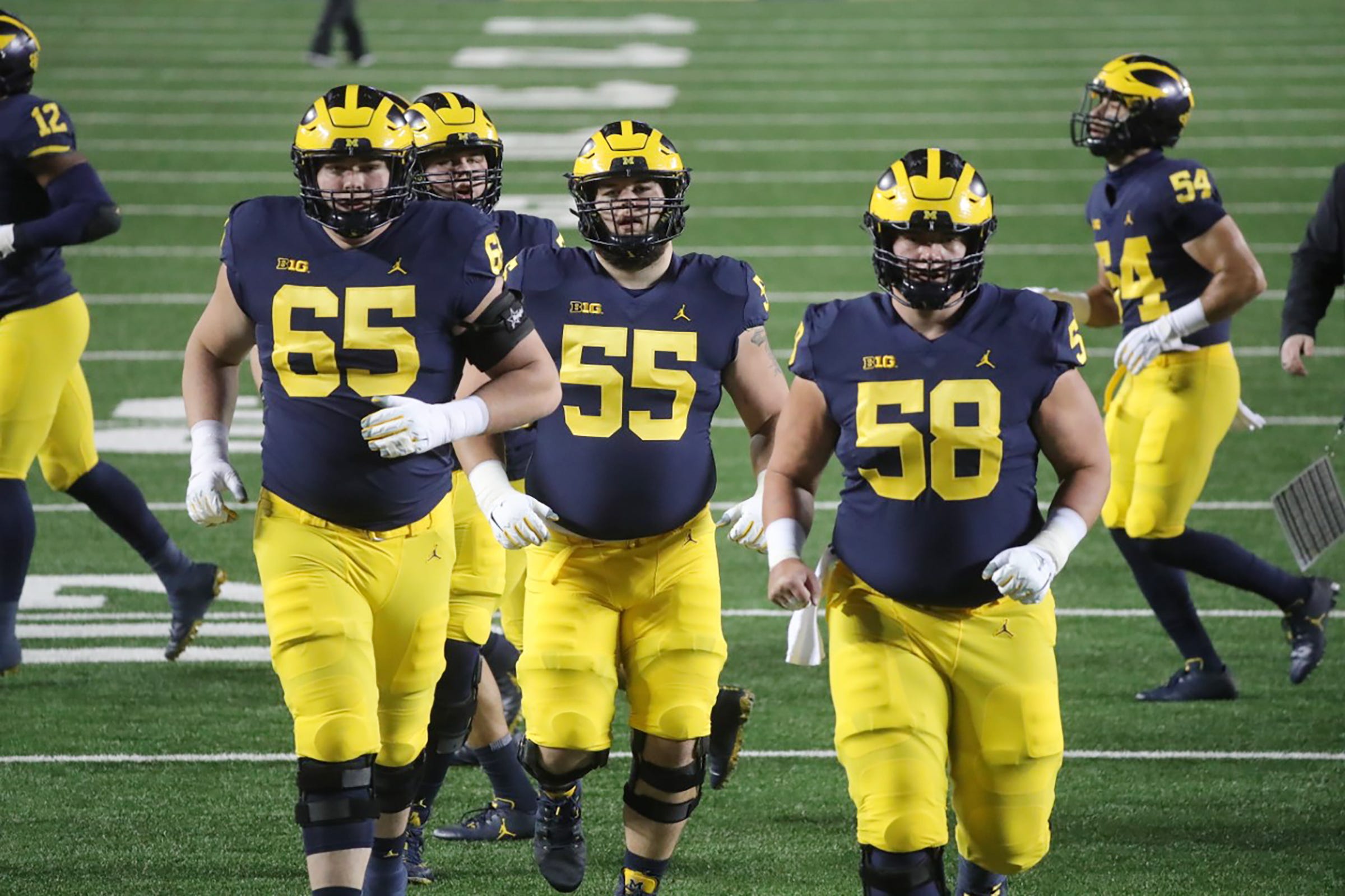 university of michigan football uniforms