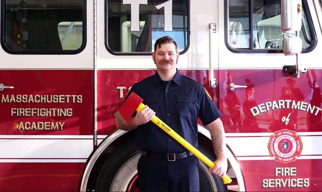 Firefighter Ronnie-Scott Owens graduated from the Massachusetts Firefighting Academy's Call/Volunteer Recruit Firefighter Training Class 87.