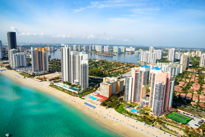 4. Miami. The beaches are open (see guidelines here), and out-of-state visitors can easily get to the warm destination via Miami International Airport or Fort Lauderdale-Hollywood International. Be sure to check out the Art Deco district and Little Havana before heading home.