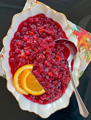 This basic cranberry sauce recipe gets a citrusy lift.
