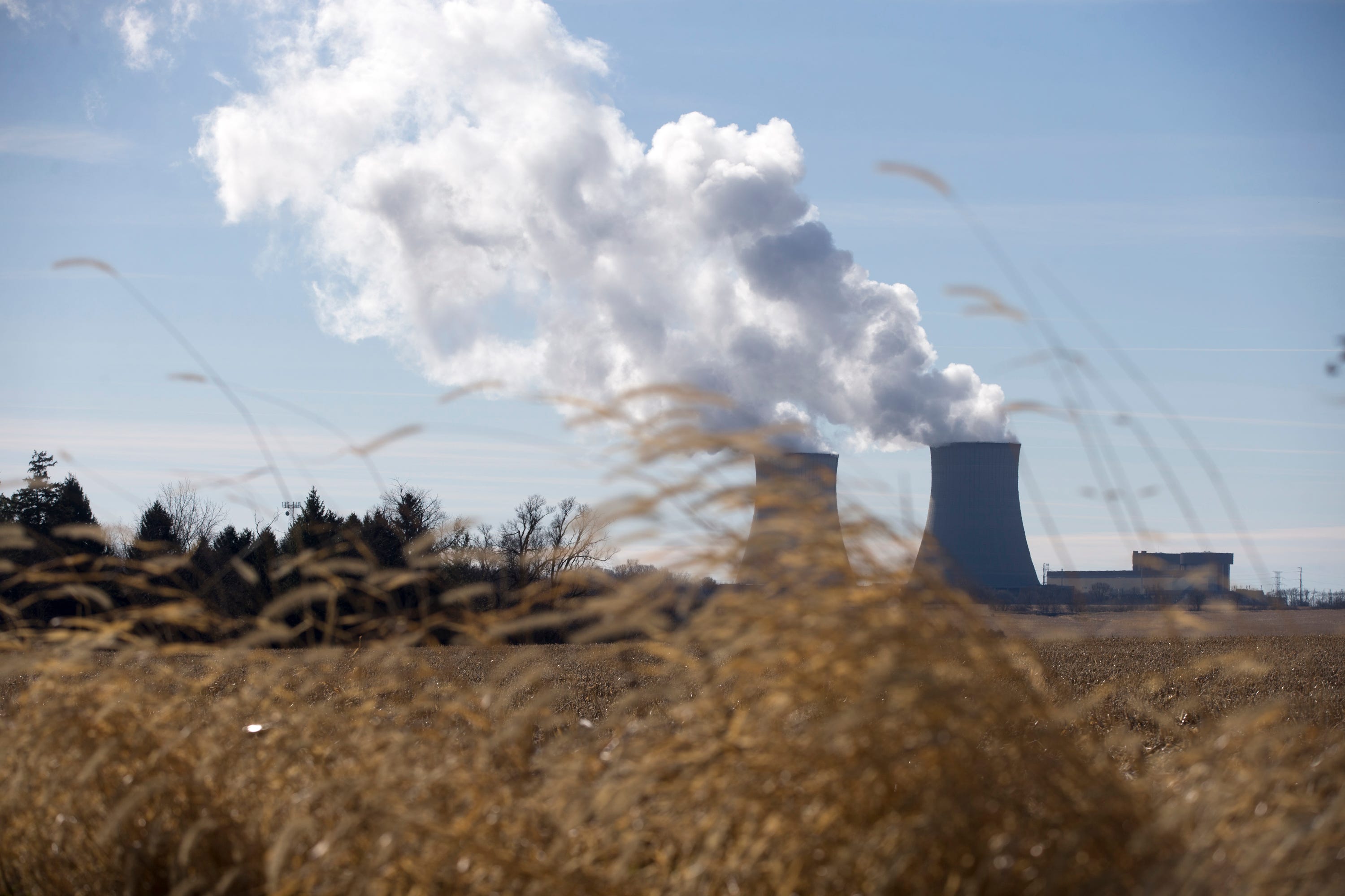 Residents in Byron are making a last-ditch effort to push legislators to act on energy policy that would save the Byron Generating Station, shown on Tuesday, Nov. 17, 2020, from closing in September.
