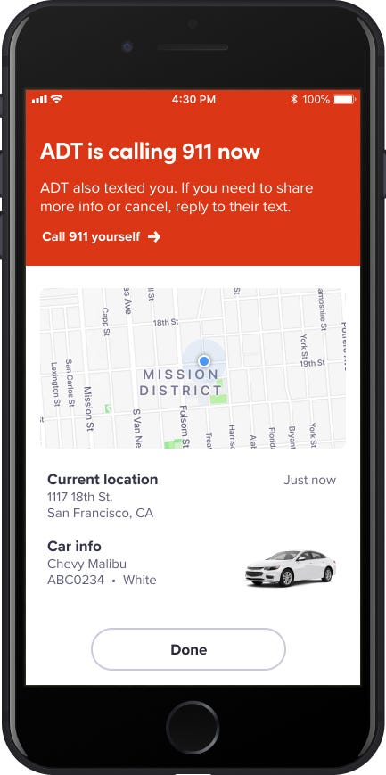 Lyft's 'Emergency Help'