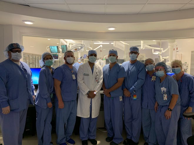 Southcoast Health physicians celebrated the first successfully performed implants of the next-generation WATCHMAN FLX device on patients with atrial fibrillation in southeastern Massachusetts or Rhode Island, Southcoast Health officials announced.
