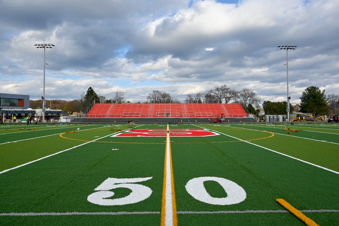 Saugus Middle-High School stadium making steady progress Saugus Middle-High School stadium making steady progress