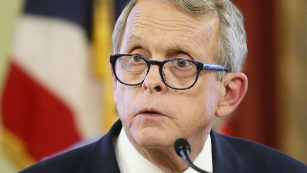 Governor Mike DeWine held a press conference to up