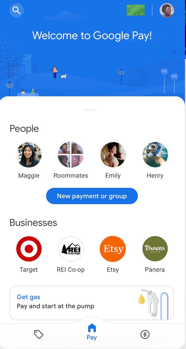 Google Pay positions itself as