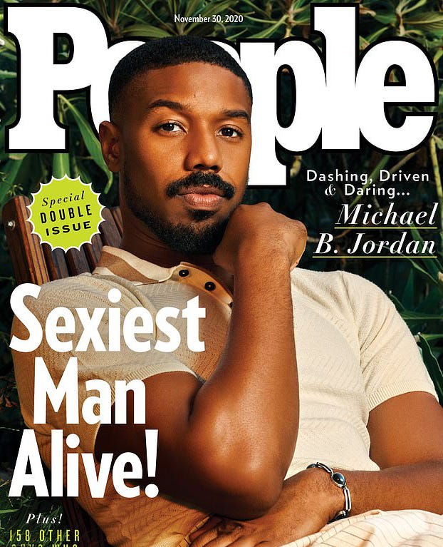 Massakre Mundtlig kom over Michael B. Jordan is People's Sexiest Man Alive for 2020