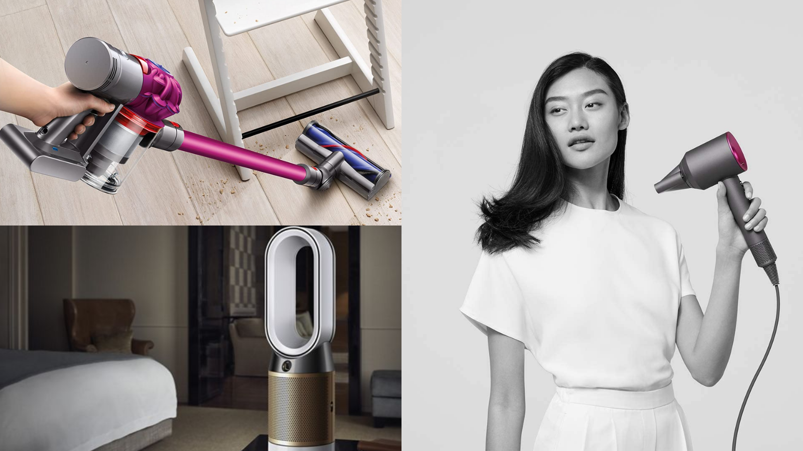 The best gifts from Dyson Dyson Airwrap, Dyson Fan, Dyson V8 Animal