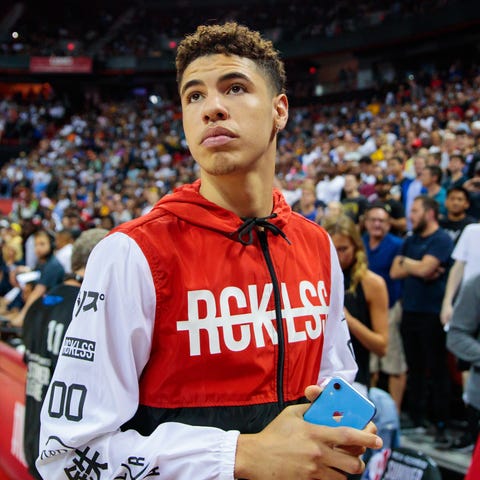 LaMelo Ball at the 2019 NBA Summer League in Las V