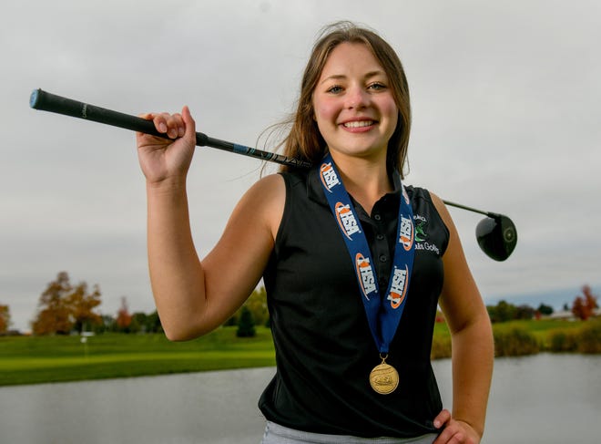 Eureka's Allison Pacocha is the three-time Journal Star Girls Golfer of the Year.