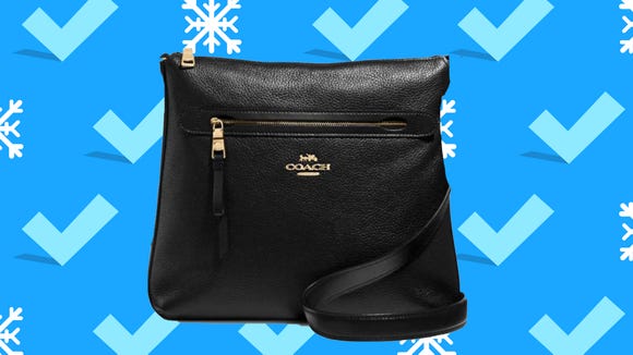 Crossbodies are functional and perfect for on-the-go use—and we love this one from Coach Outlet.
