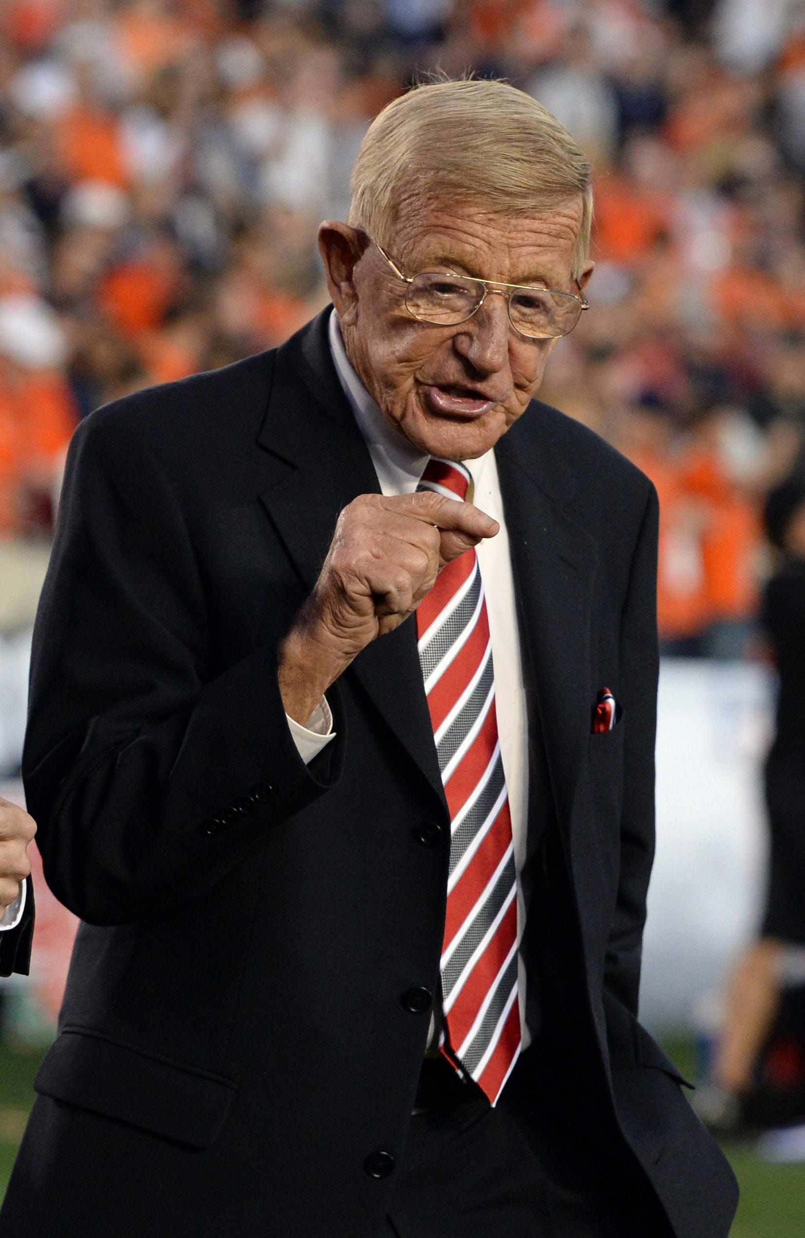 Former football coach Lou Holtz