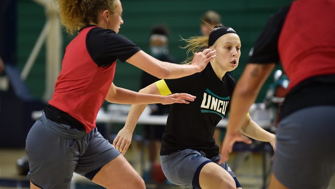 UNCW freshman Mary McMillan is expected to play a significant role at point guard for the Seahawks in the 2020-21 season. [COURTESY UNCW ATHLETIC COMMUNICATIONS]