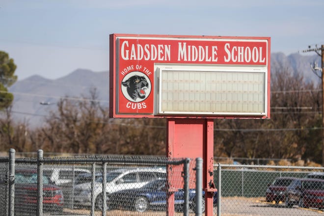 Gadsden Middle School in Anthony on Friday, Nov. 20, 2020.