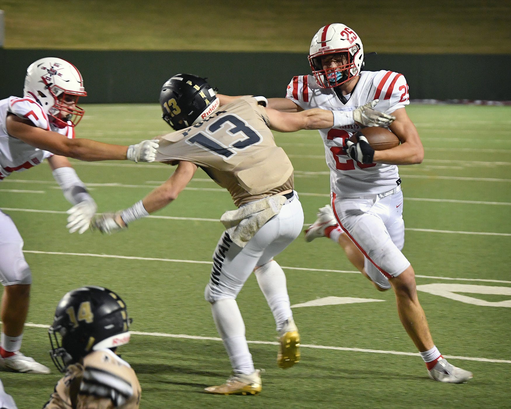 Muenster vs. Quanah Indians 2020 football playoff result