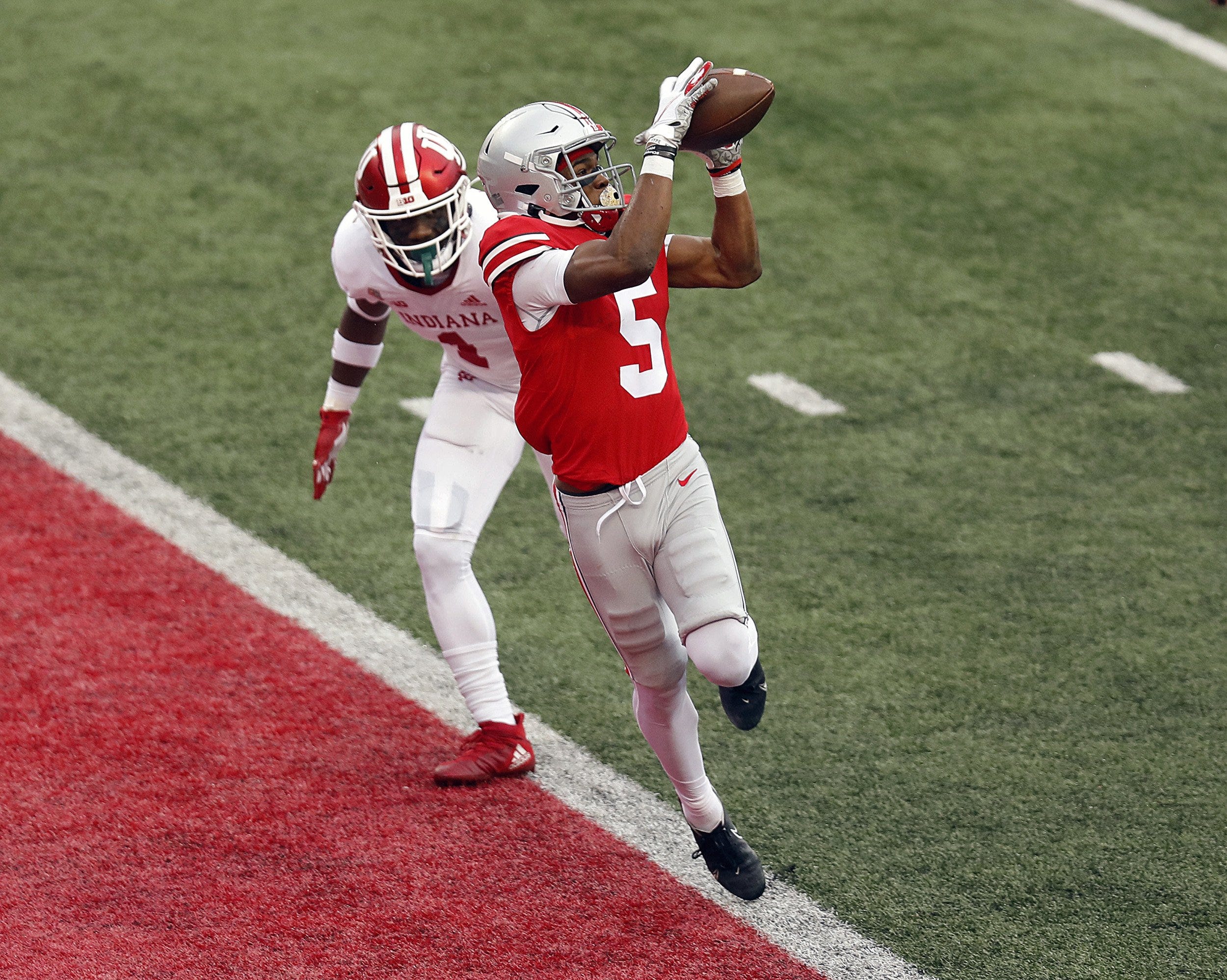 Ohio State football Garrett Wilson closes on Cris Carter record