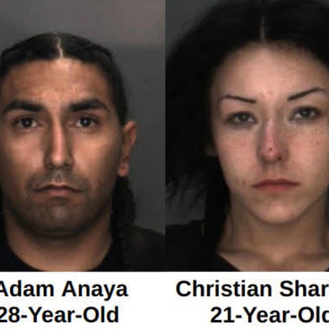 Adam Anaya and Christian Sharman were arrested aft