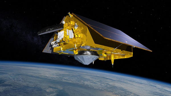 This illustration shows the Sentinel-6 Michael Fre