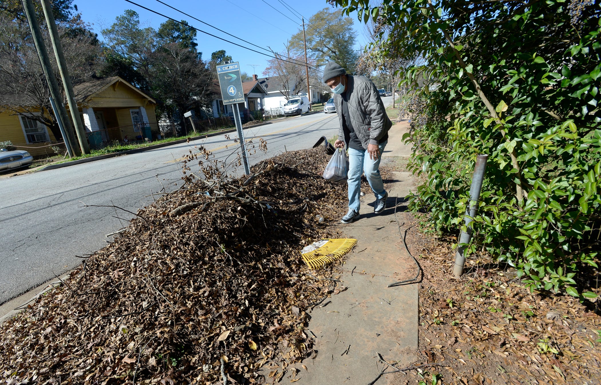 On a Wednesday morning, Robert Harris traveled from the Southside — where streets are lined with broken sidewalks, homes in disrepair with chipping paint and plywood-covered windows and long-abandoned buildings — to the east side, where a Walmart stands among a plethora of inviting restaurants and retailers, many of them new.