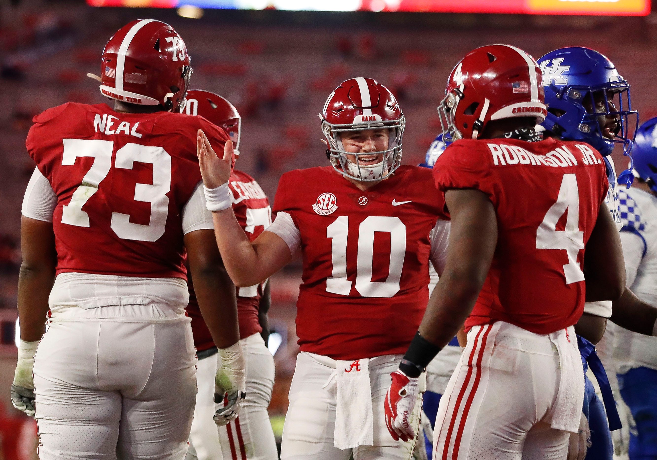 Alabama football Mac Jones breaks record for singleseason passing yards