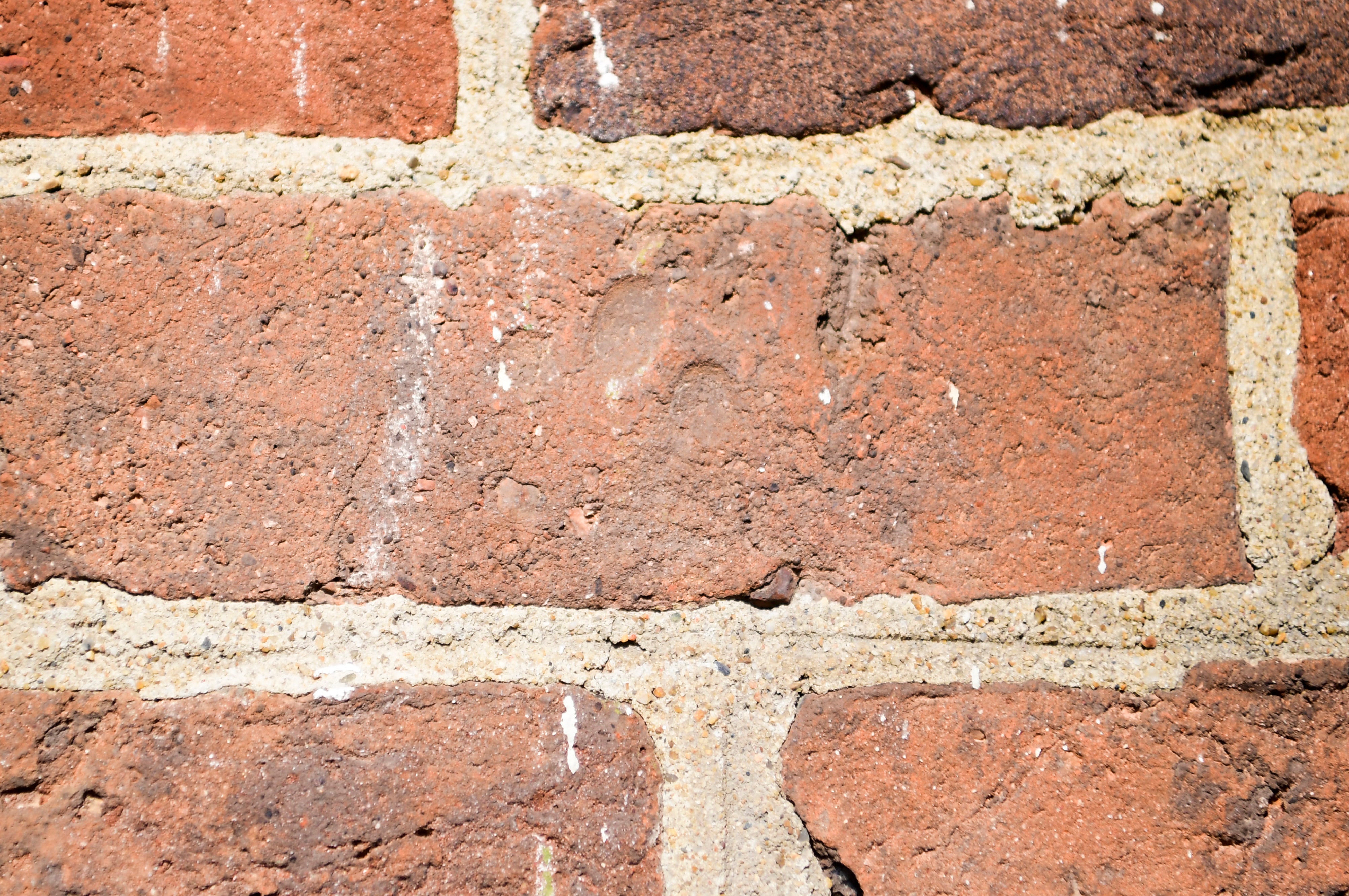 The fingerprints of an enslaved person are preserved in a brick at Blount Mansion in downtown Knoxville. During the 1700s and early 1800s, the home's many bricks were handmade by Black enslaved workers, including children. As they would pull the bricks from the mold, fingerprints would often be left behind in the clay.