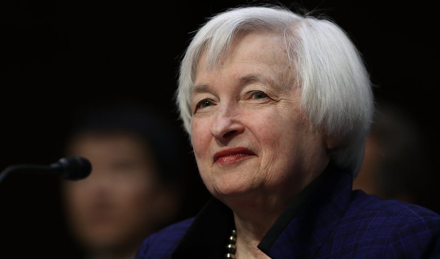 Janet Yellen, who chaired the Federal Reserve Board, was chosen to lead the Treasury Department in Joe Biden's presidential administration.