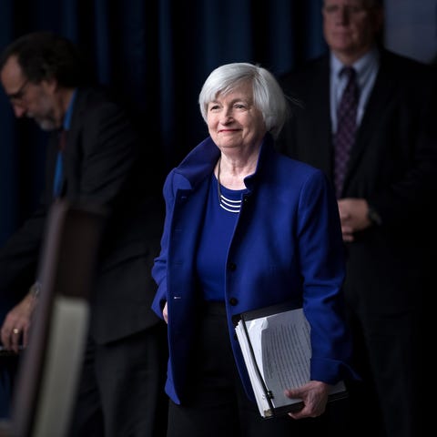 Janet Yellen, who chaired the Federal Reserve, was