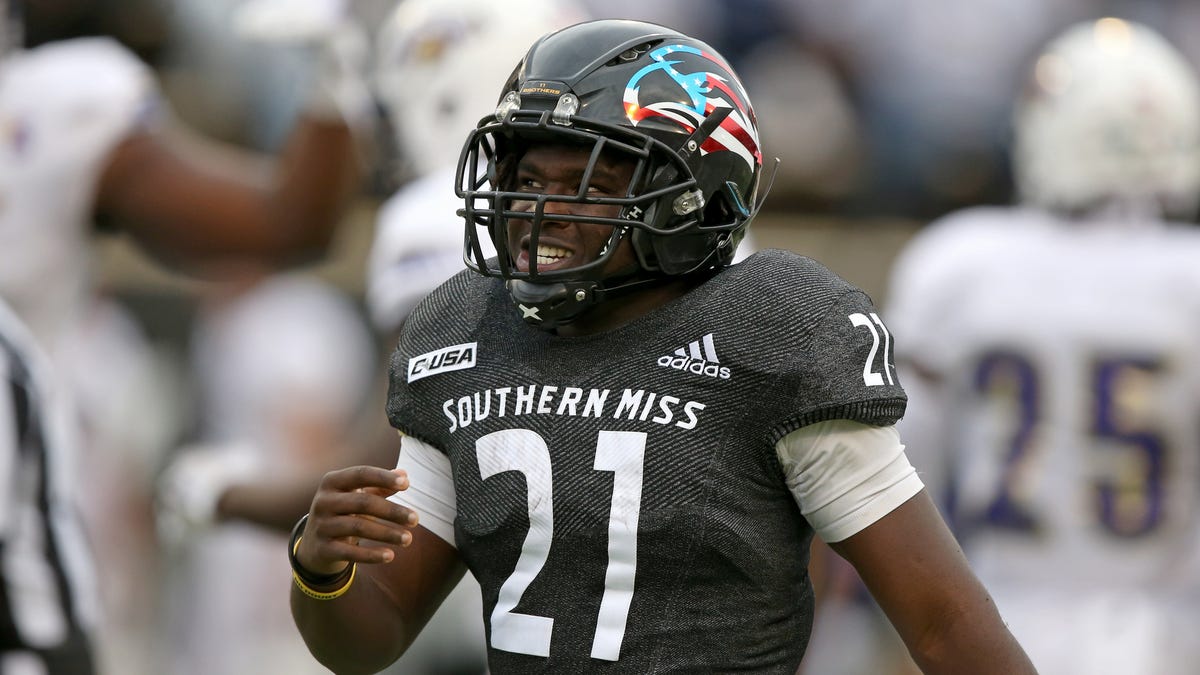 Frank Gore Jr. A look at the Southern Miss football running back