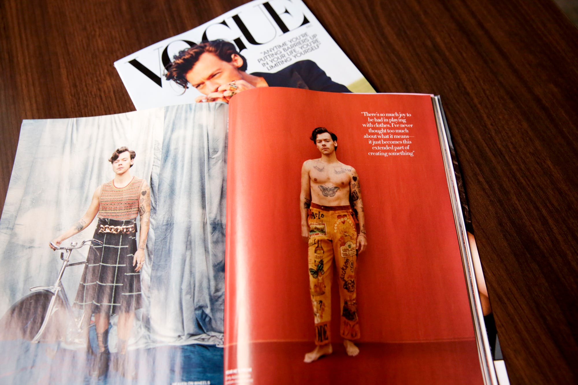 Senior Cords A Bygone Purdue Tradition Get Revival In Harry Styles Vogue Spread
