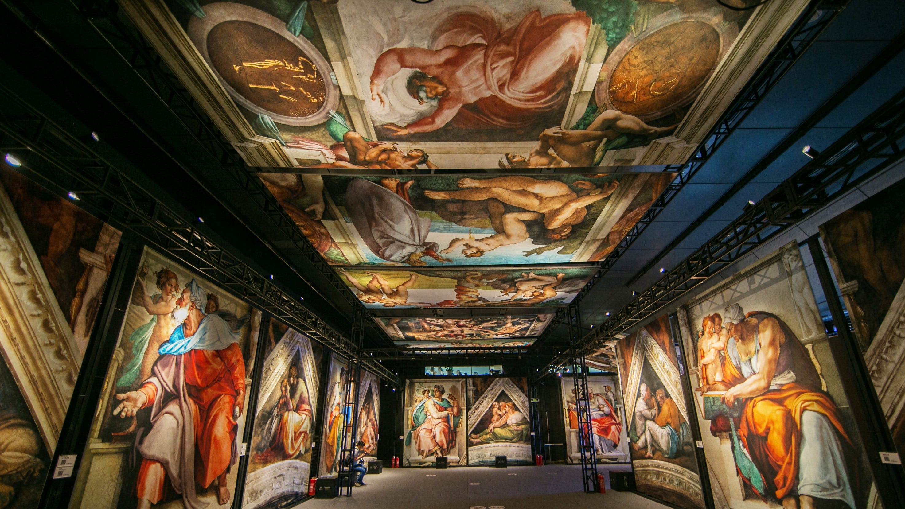 Downtown Phoenix Venue Hosts Michelangelo Sistine Chapel Art Replicas Downtown Phoenix Venue Hosts Michelangelo Sistine Chapel Art Replicas