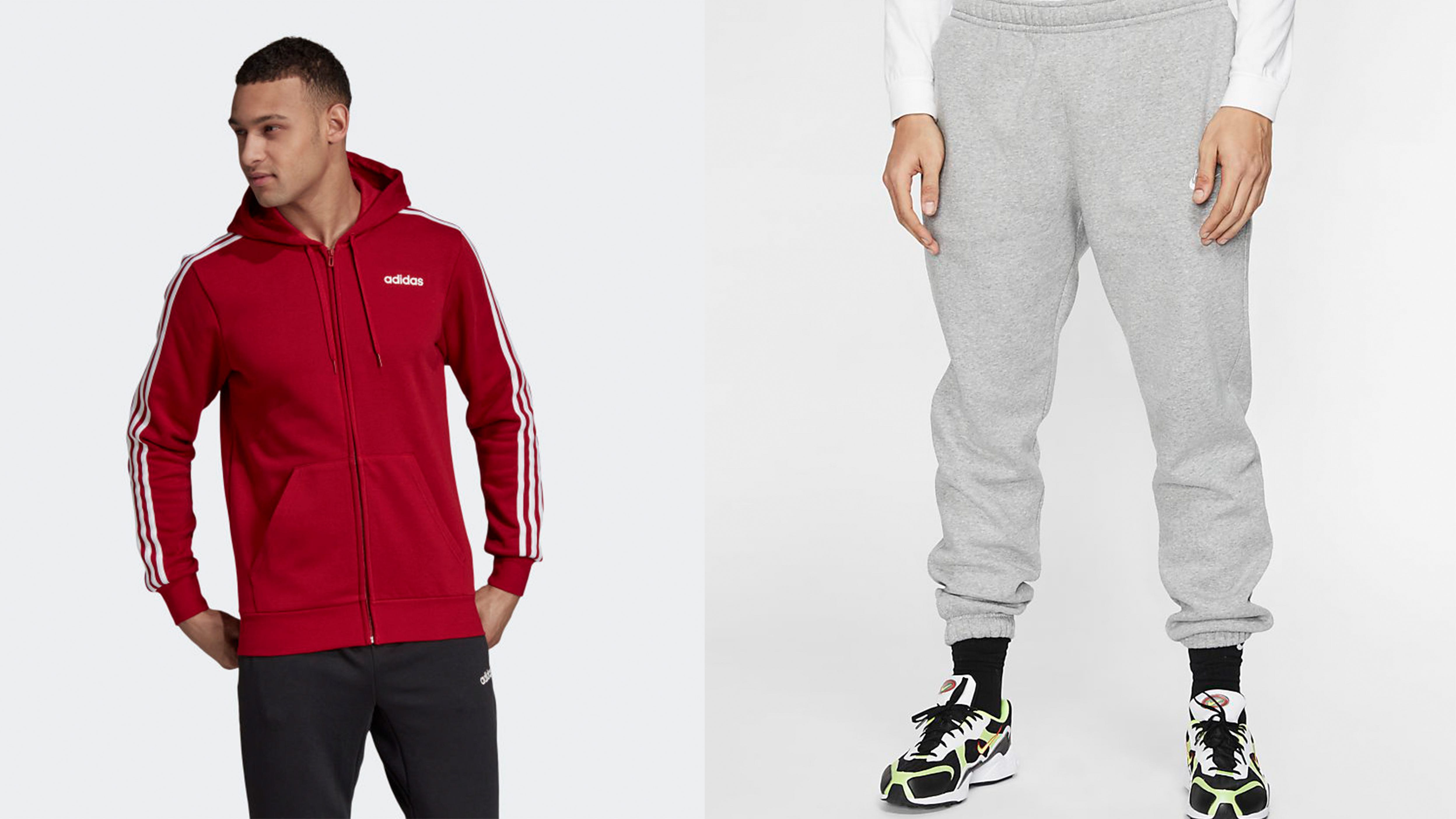 nike adidas joggers