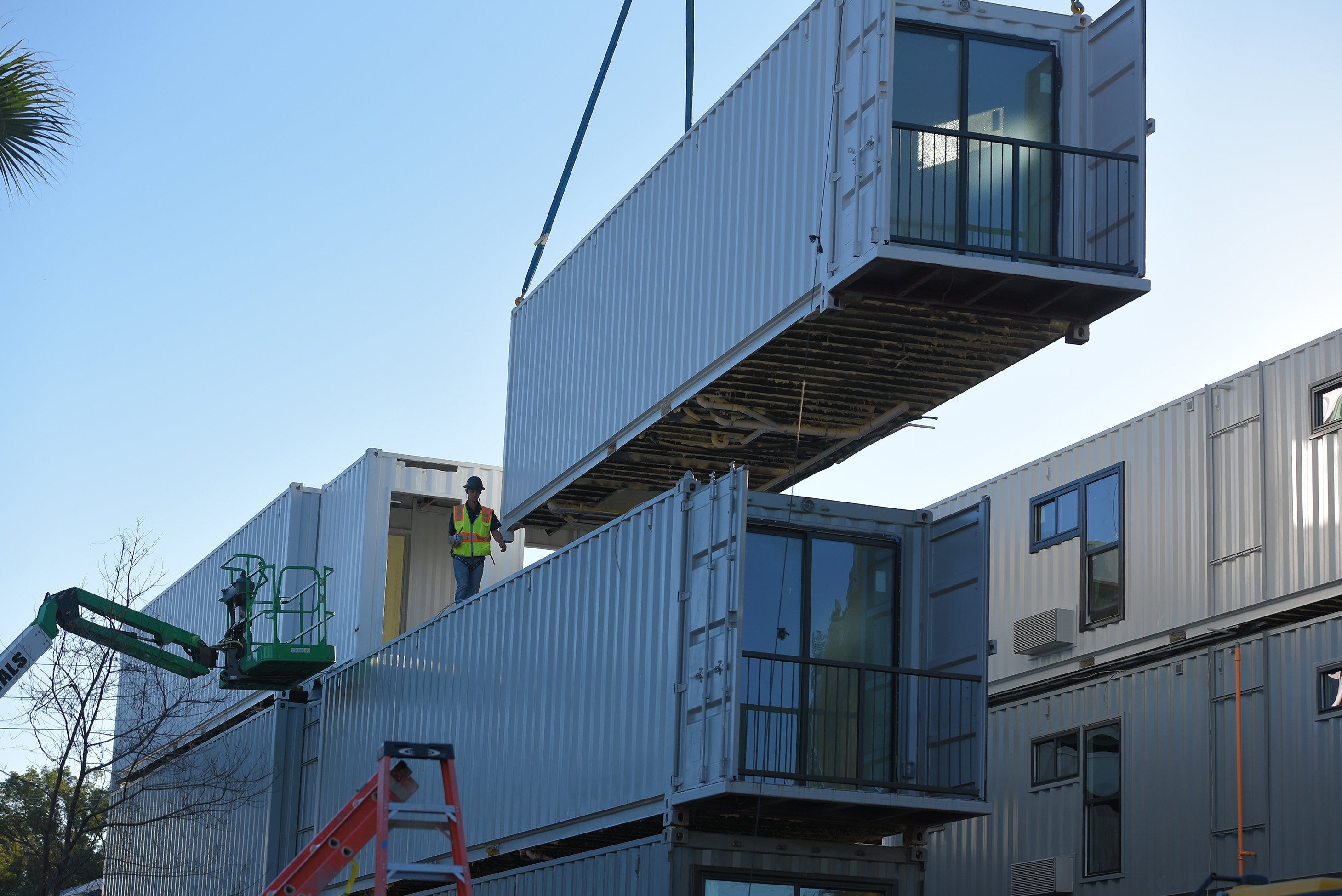 Shipping Containers Becoming Apartments In Downtown Jacksonville