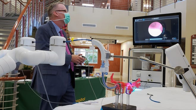 Robotic System At Memorial Hospital Jacksonville Targets Lung Cancer Robotic System At Memorial Hospital Jacksonville Targets Lung Cancer