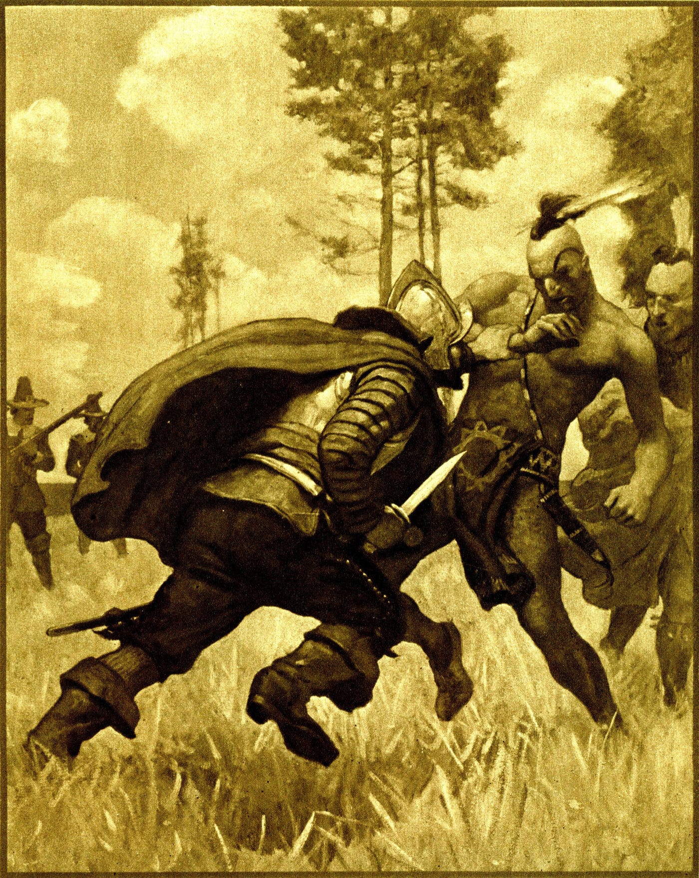 murder of natives by myles standish rocked new england in 1623