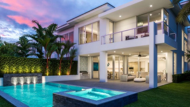 Rendering of Ocean One, a new townhouse community under construction in Juno Beach.