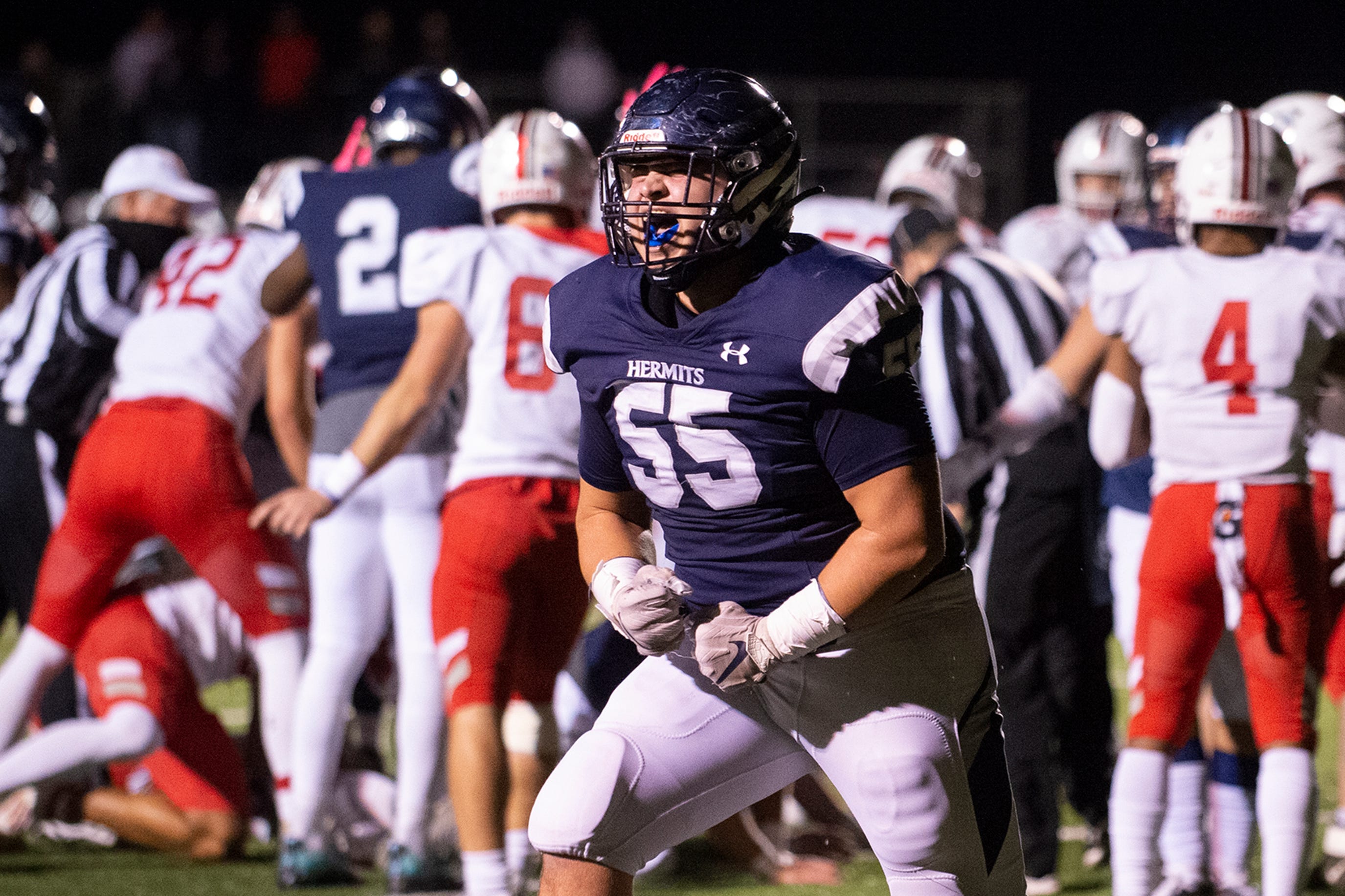 St. Augustine football tops Lenape on gameending sack by Lenny Dolson