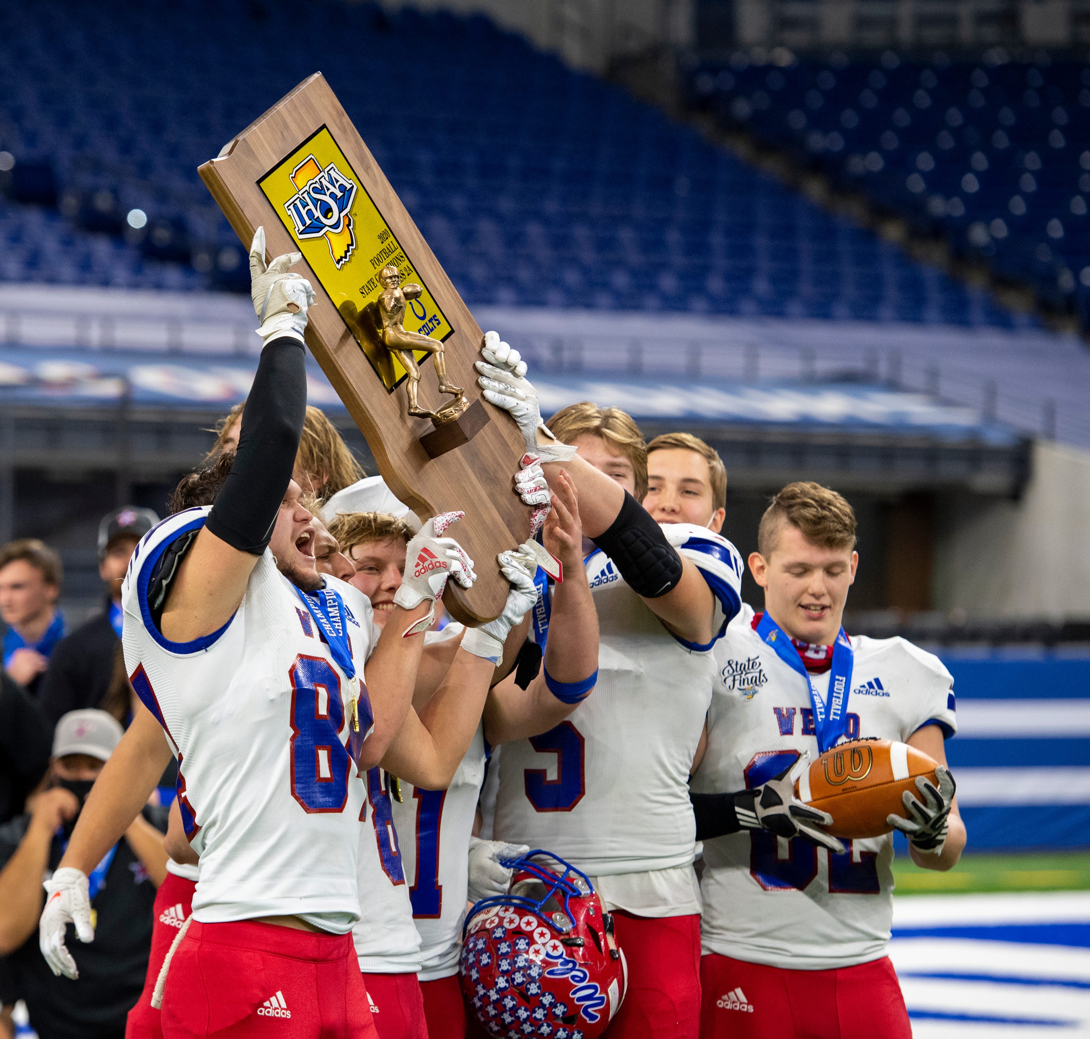 IHSAA football state finals Western Boone wins thirdstraight Class 2A