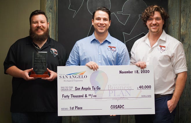 San Angelo To Go, a food delivery service created in 2015, won $40,000 for their business plan in the San Angelo Business Plan competition.