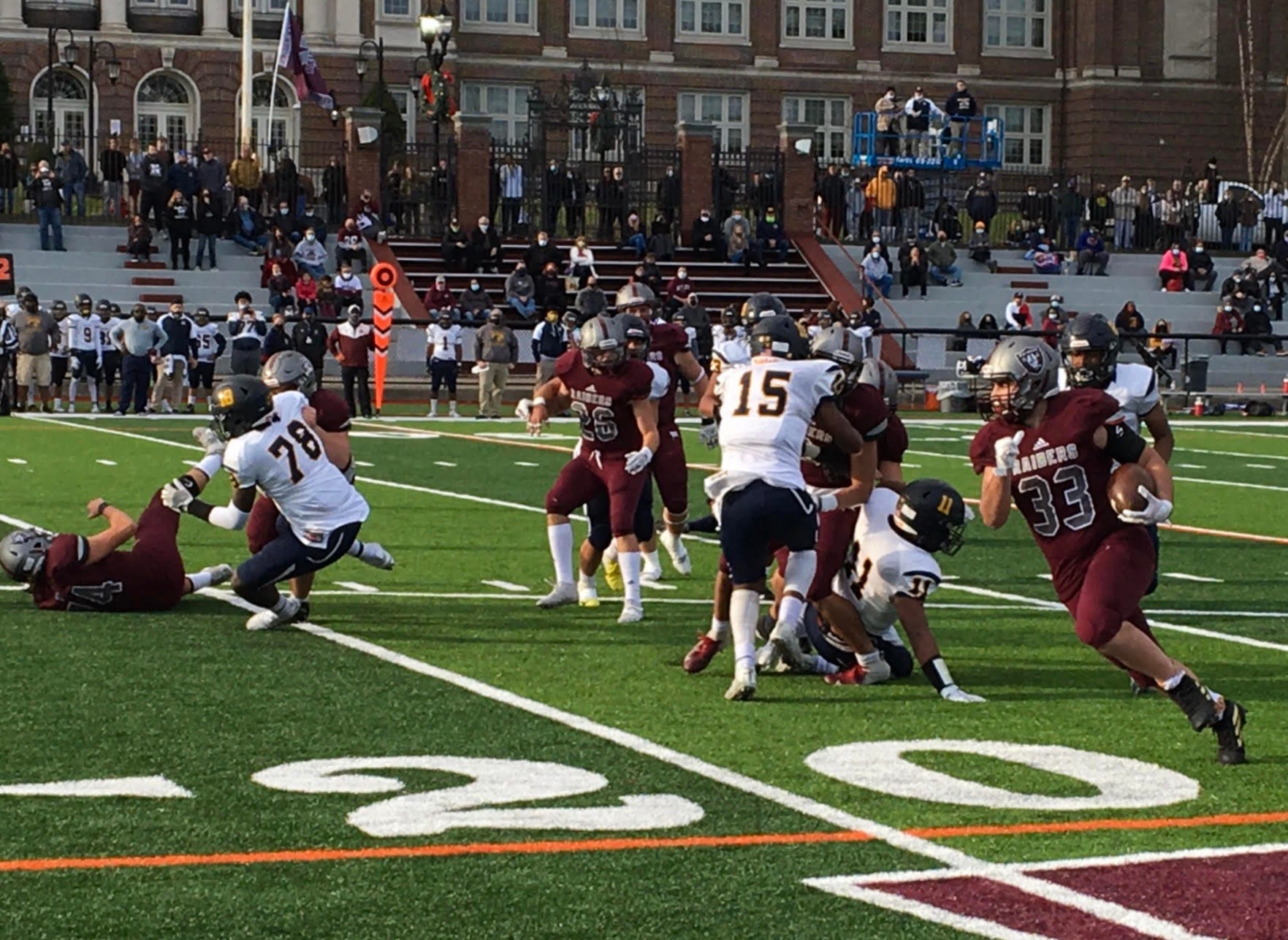 Nutley football beats Belleville for first perfect season since 1929