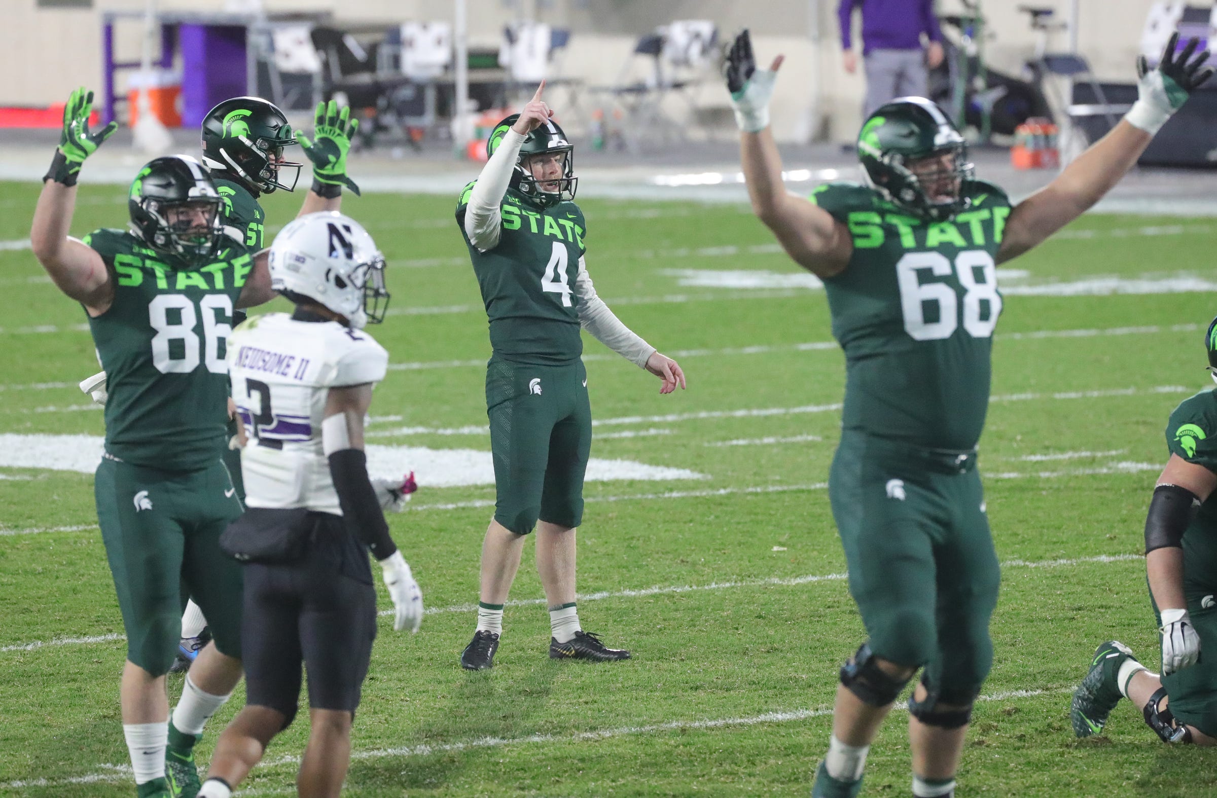 Michigan State football kicker Matt Coghlin returning for sixth season