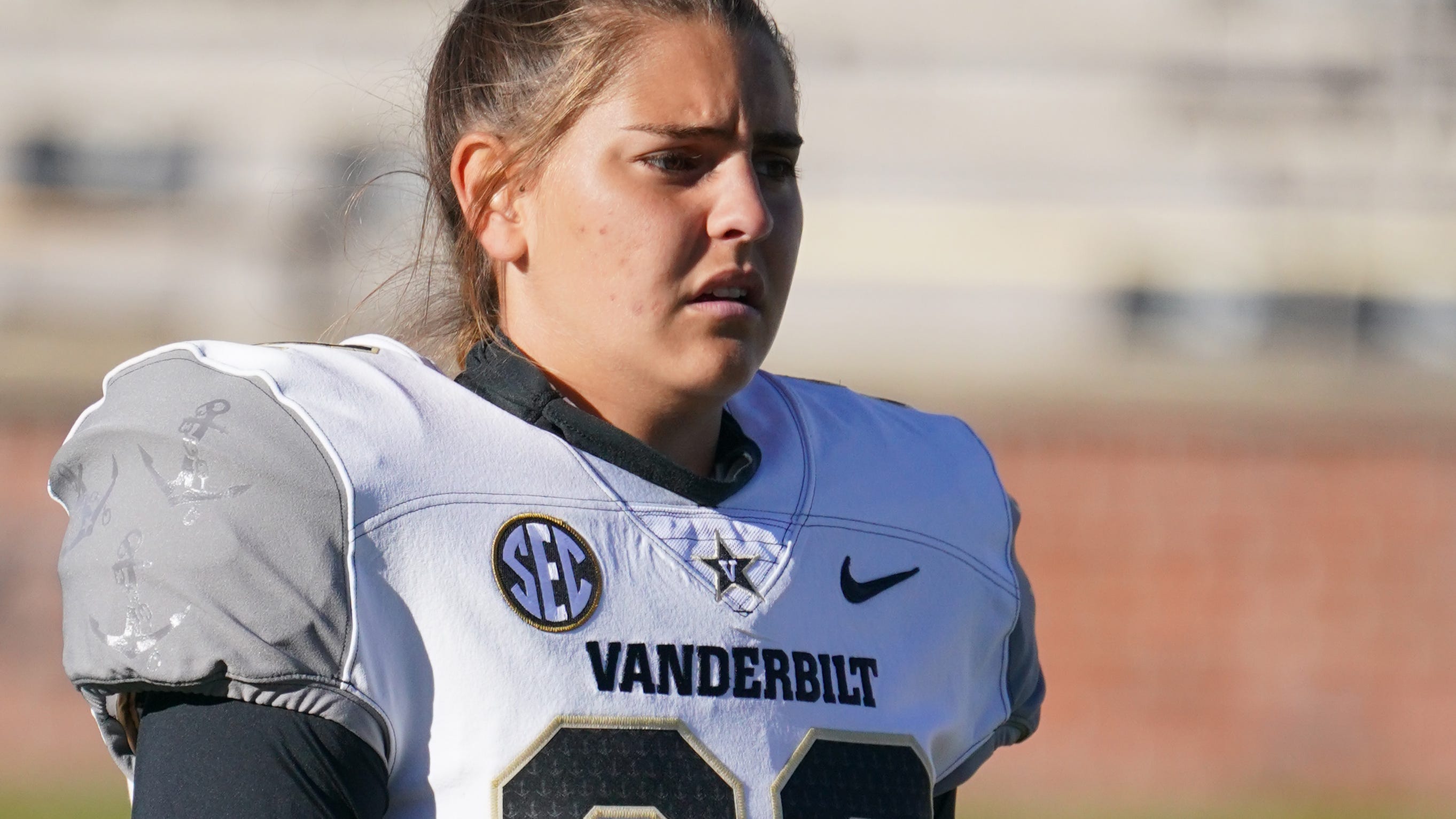 Vanderbilt kicker Sarah Fuller, listed as lone kicker on depth chart, prepared to play against Georgia - USA TODAY