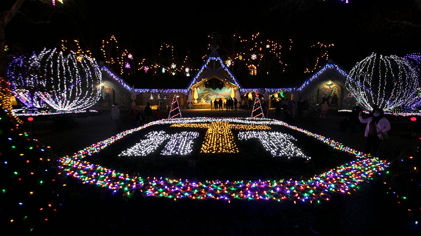 Attleboro La Salette Shrine Christmas light display held amid COVID