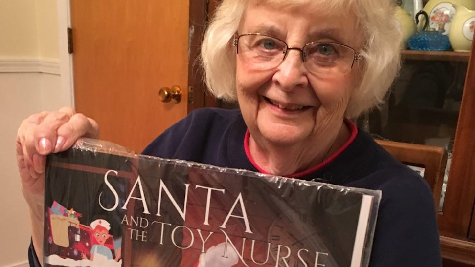 Santa and the Toy Nurse': Christmas book has special meaning ...