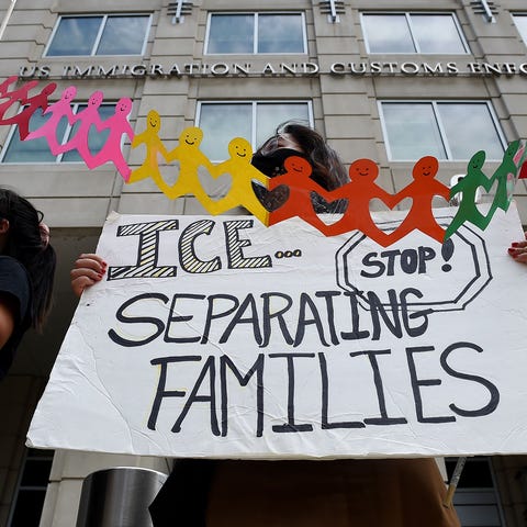 Protest at the Immigration and Customs Enforcement