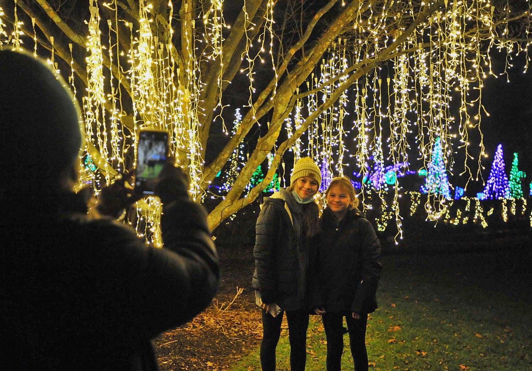 Walk under the lights Canton's Bradley Estate lit up for the holidays